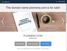Tablet Screenshot of plannerly.com